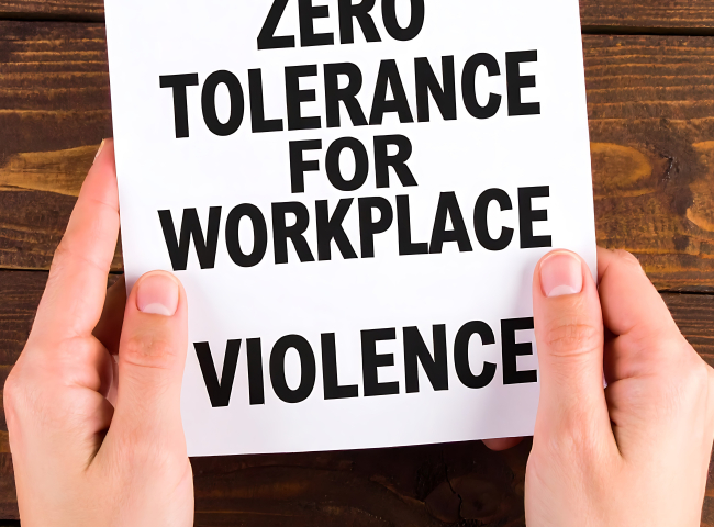 workplace safety: violence awareness